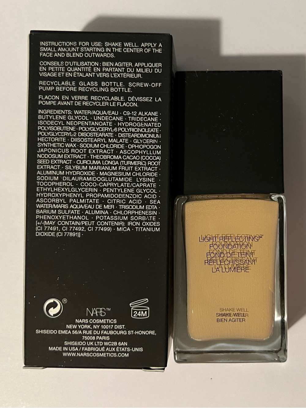 NARS Light Reflecting Foundation - Mont Blanc- very light w/neutral undertones - Picture 4 of 8
